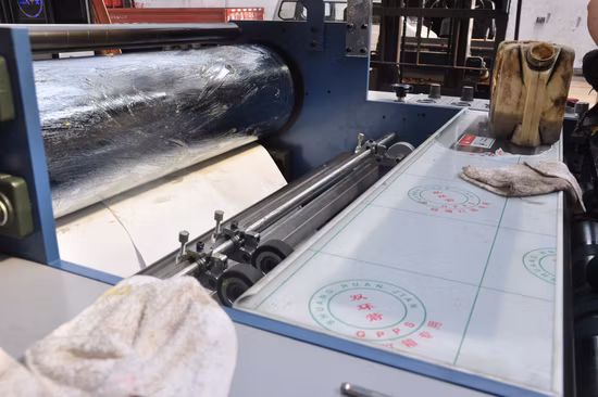 Macchina semiautomatica per la laminazione di film termici con goffratura in cartone per laminazione di carte in PVC A4 da foglio a foglio (SFML