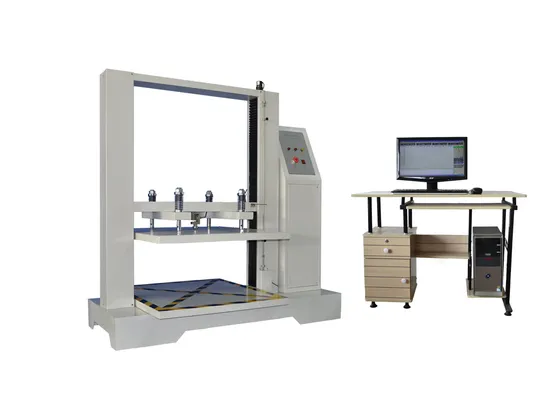 Macchina per prove di compressione del contenitore del tester di compressione della scatola ondulata